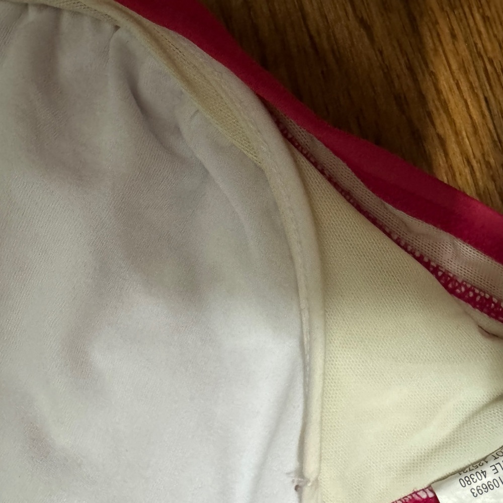 Athleta Pink and White Floral Bikini Top and Bottom - Picture 5 of 7